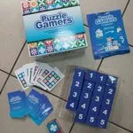 Gra logiczna Puzzle Gamers - zestaw klocków i kart (6 szt.)