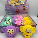 Zabawka Venting Toys Squeezing Małpka Gniotek Sensoryczny 12szt