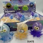 Zabawka Squeeze Toys Ośmiornica z Brokatem Gniotek - 12 szt.