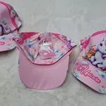 Czapka z daszkiem dla dzieci 52-54cm Różowa Jednorożec Unicorn