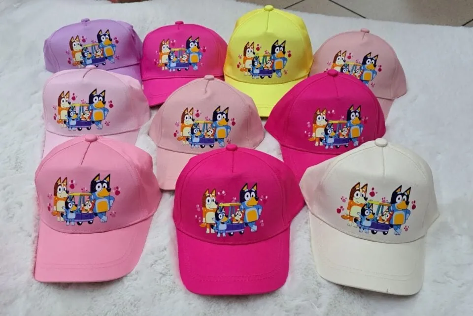 Czapka z daszkiem dla dzieci Bluey 50-52cm mix kolorów
