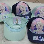 Czapka z daszkiem dla dzieci 52-54cm Elsa Frozen mix kolorów