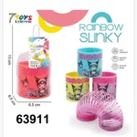 Sprężyna Zabawka Kuromi 6.5cm Rainbow Slinky Mix Kolorów