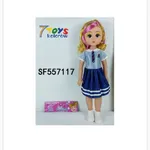 Lalka Pop Girl Fashion blond z różowymi pasemkami SF557117