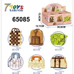 Zabawki Klocki Pocket Block Torebki i Plecaki 6 szt. Mix