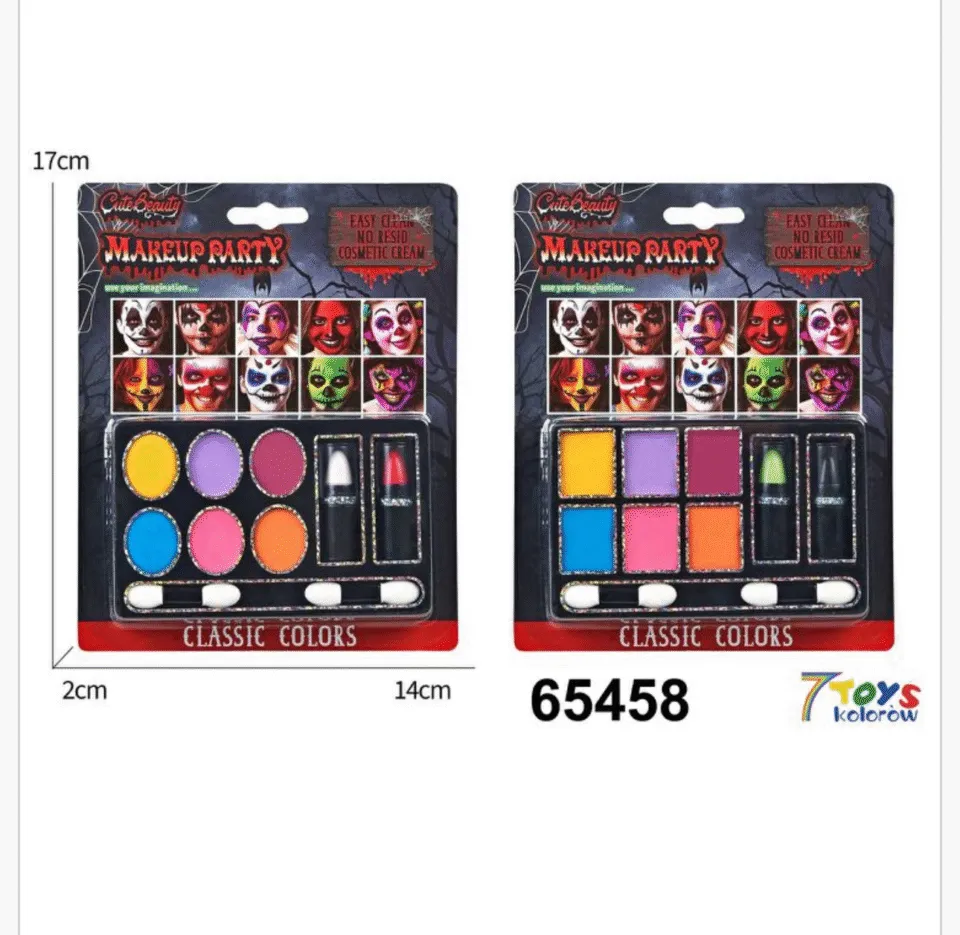 Zestaw do Makijażu dla Dzieci Makeup Party 17x14cm 12szt