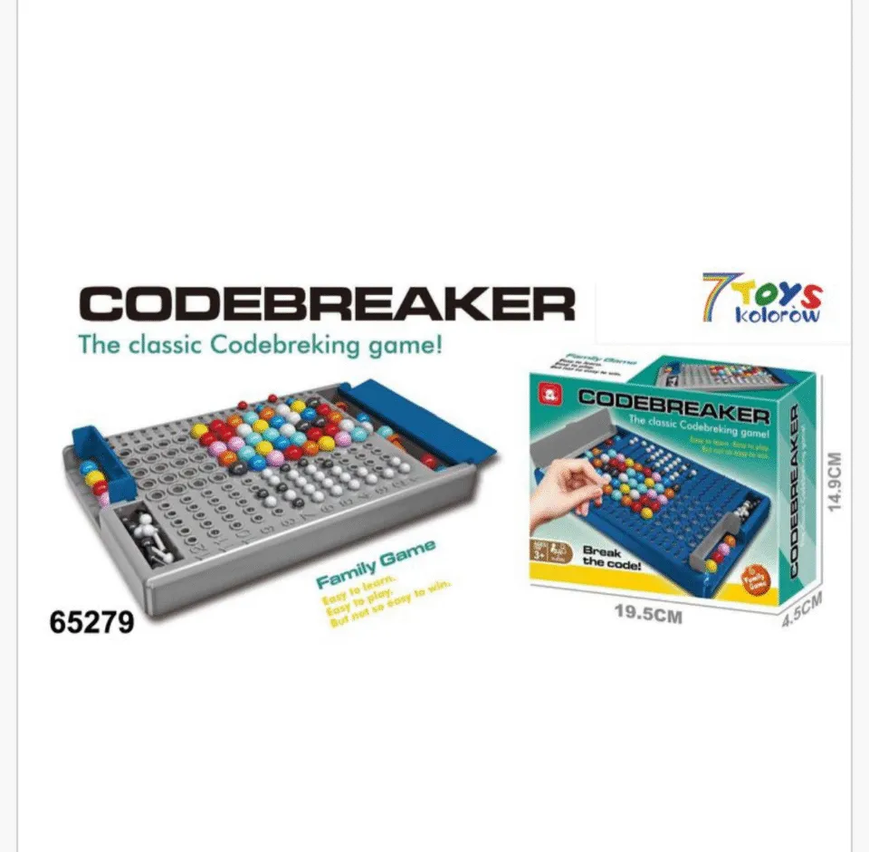 Gra logiczna Codebreaker 19,5x14,9cm - klasyczna gra rodzinna