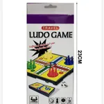 Gra Chińczyk Travel Ludo Game 23x10cm Składana Plansza