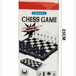 Szachy turystyczne Travel Chess Game 23x10cm składana plansza
