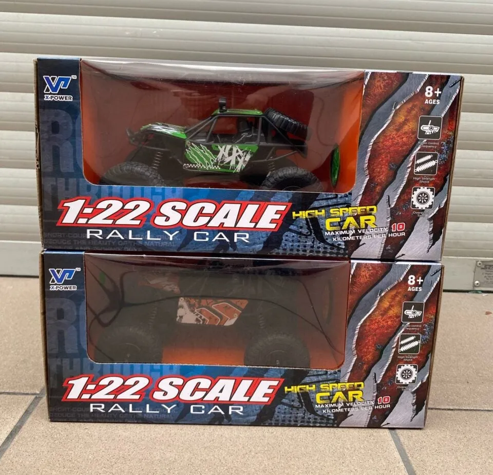Samochód Sterowany High Speed Car 1:22 X-POWER Rally zielony