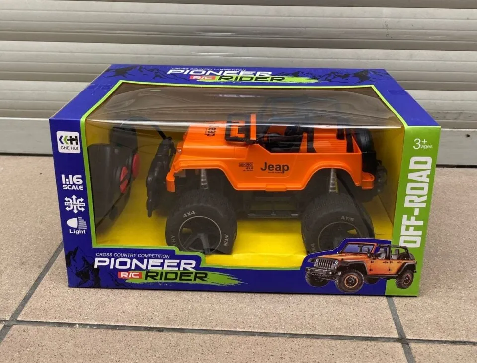 Samochód Sterowany RC Rider Pioneer 1:16 Off-Road Pomarańczowy