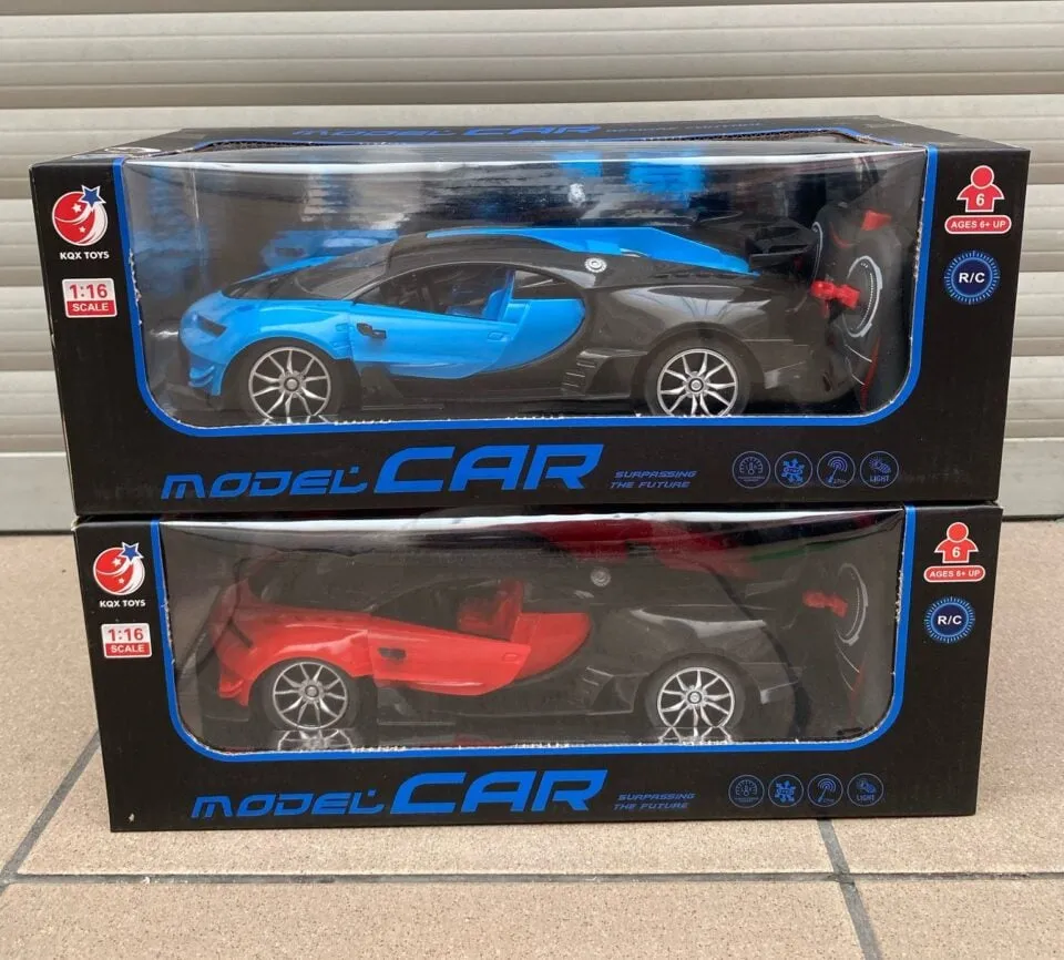 Samochód sterowany R/C 1:16 KQX Toys niebieski/czarny/czerwony