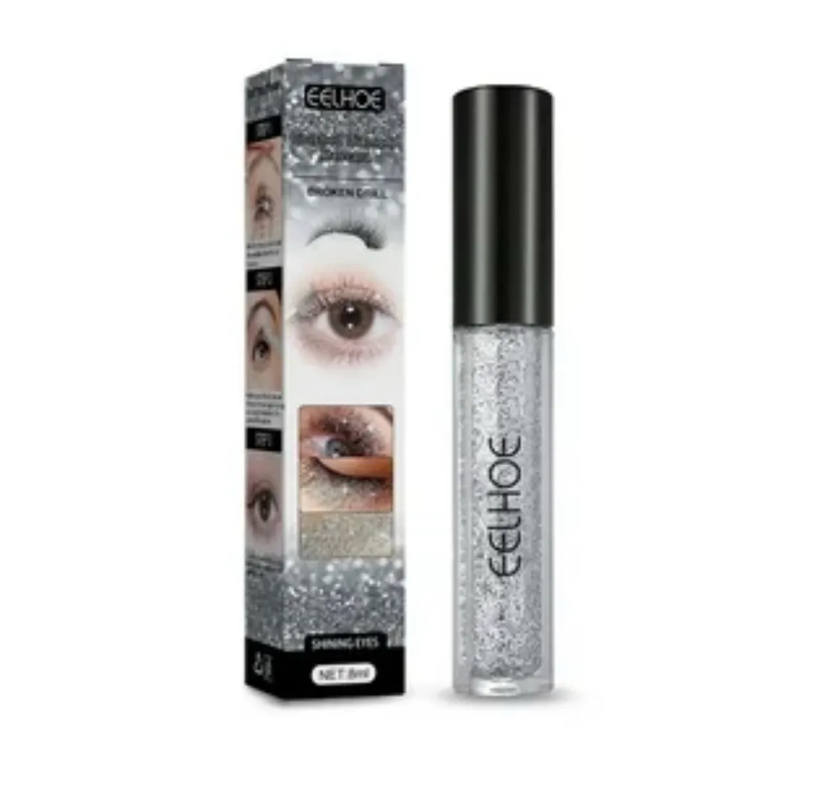 Błyszczący Brokatowy Tusz do Rzęs Eyelhoe 7ml