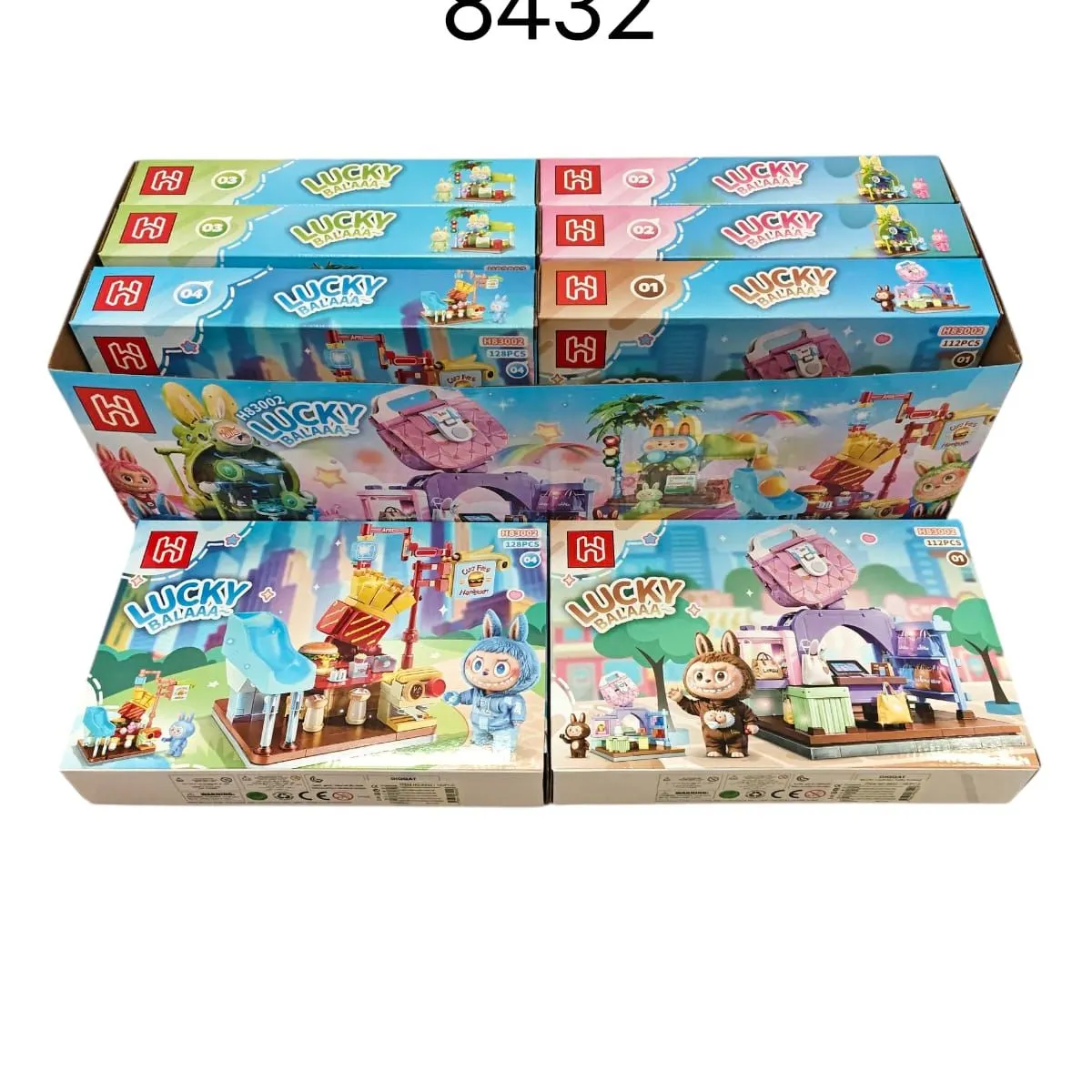 Klocki Labubu Lucky 8432