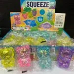 Gniotki Squeeze Toys z brokatem, opak. 12 szt