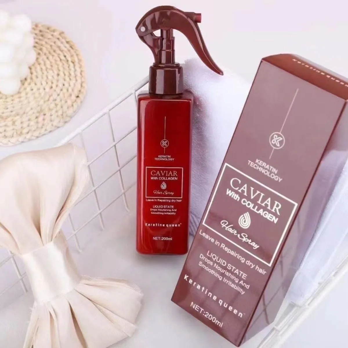 Keratin Hair Caviar Spray Gloss 250ml