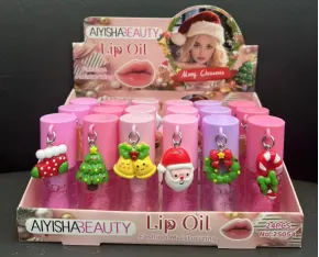 Amysha Beauty Lip Oil 7,5ml świąteczne charmsy