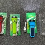Latarka LED ładowana USB z panelem solarnym