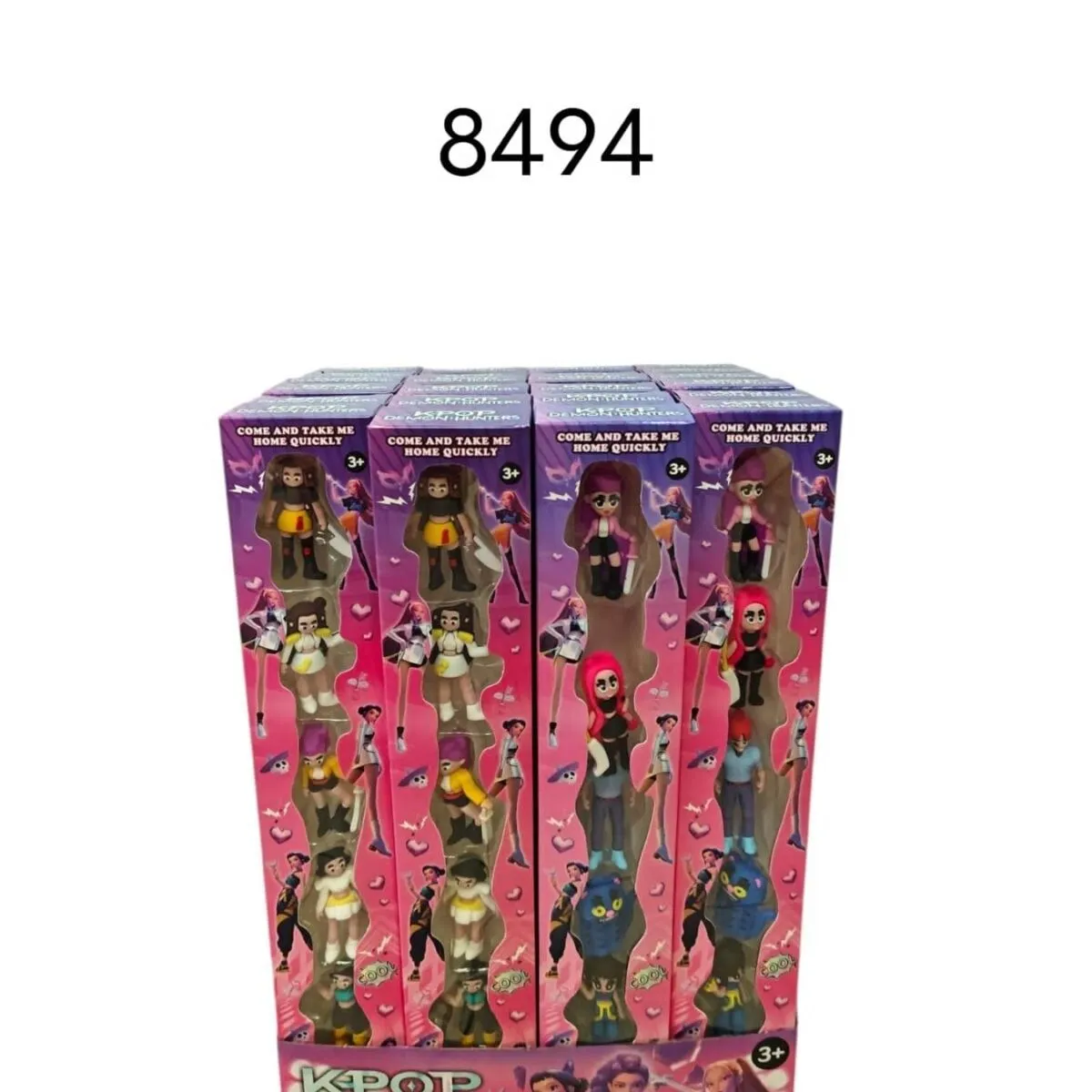 Figurki Kpop Demon Hunters 3+ 24 szt