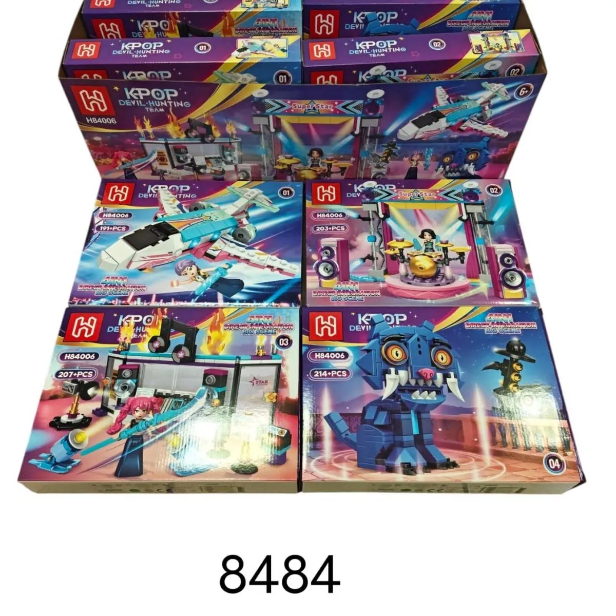 Klocki Kpop Zestaw Budowlany T151225-92