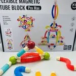 Zabawki Flexible Magnetic Tube Block Pro Maxx 66 pcs