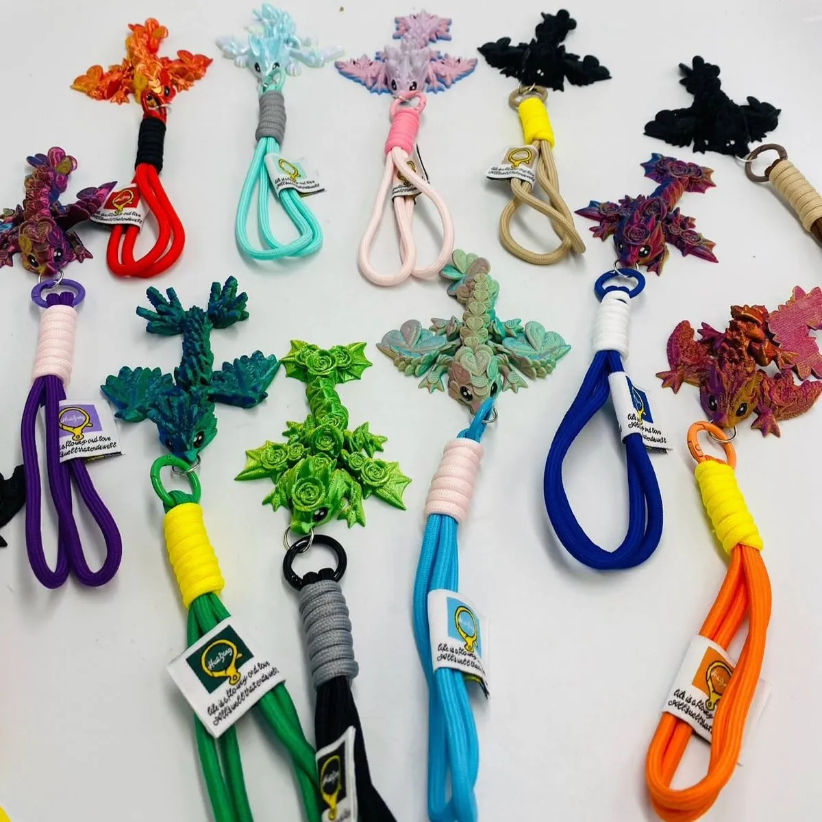 Breloki 3D Animal Zwierzęta różne kolory