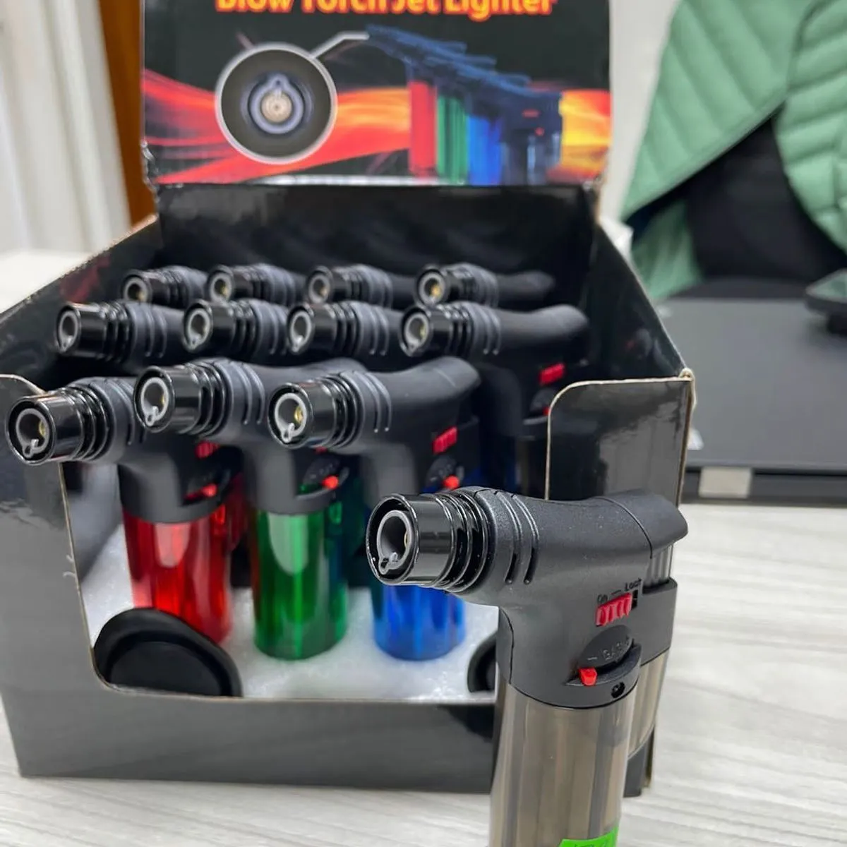 Palnik Gazowy Blow Torch Jet Lighter Qiaoling
