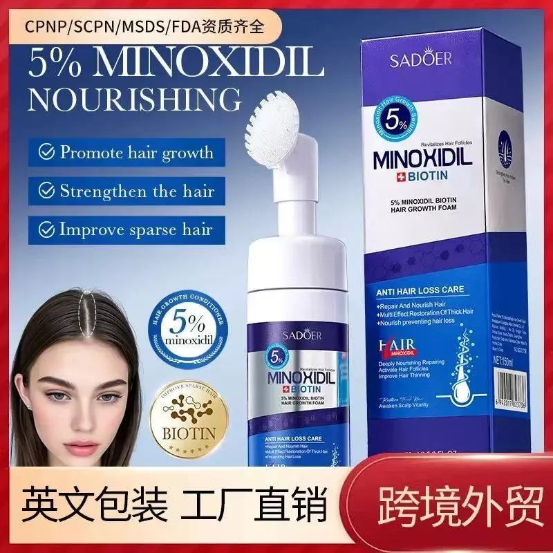 Minoxidil 5% Biotyna Serum do Włosów 150ml Sader