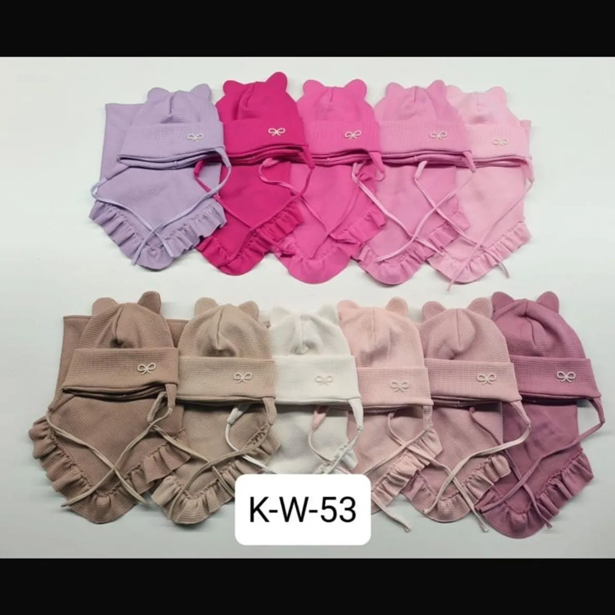 Komplet Czapki Komin dla Dzieci K W-53