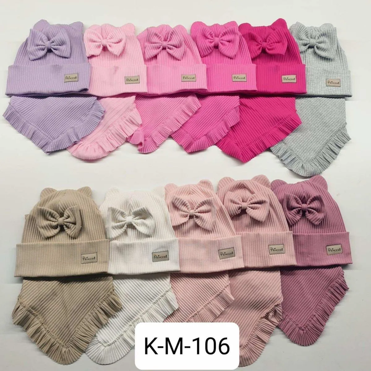 Komplet czapka komin dla dzieci K-M-106