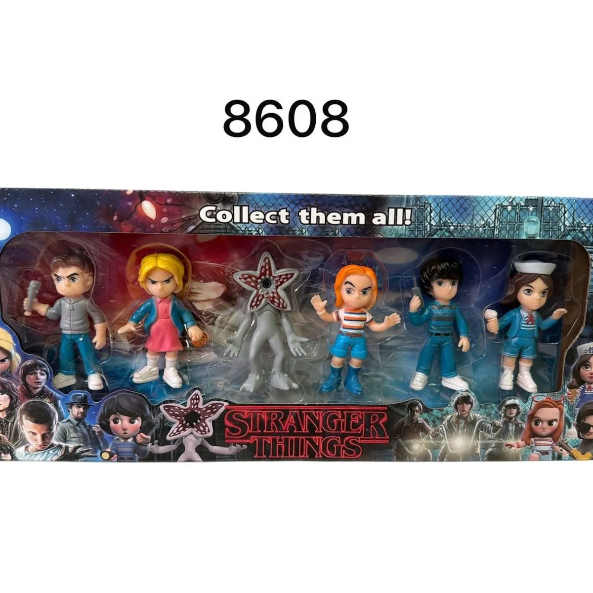 Karty Stranger Things 8608 z figurkami