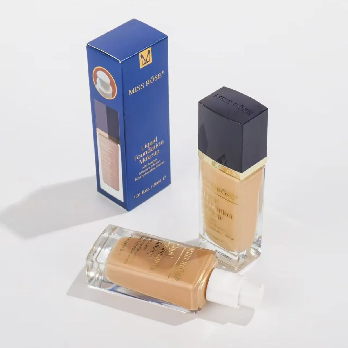 Podkład w Płynie Liquid Foundation Miss Rose W020326-99