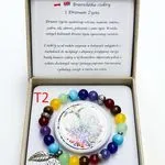 Bransoletka Czakr z Naturalnych Kamieni T72