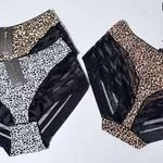 Majtki damskie stringi wzór leoparda S-XXL No.354-1