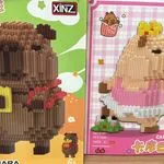 Zabawki Klocki Kapibara XINZ 154 pcs