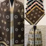 Szaliki damskie viscose cotton kwiatowy wzór 12 szt mix