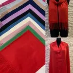 Szaliki damskie viscose 50x152 cm mix kolorów