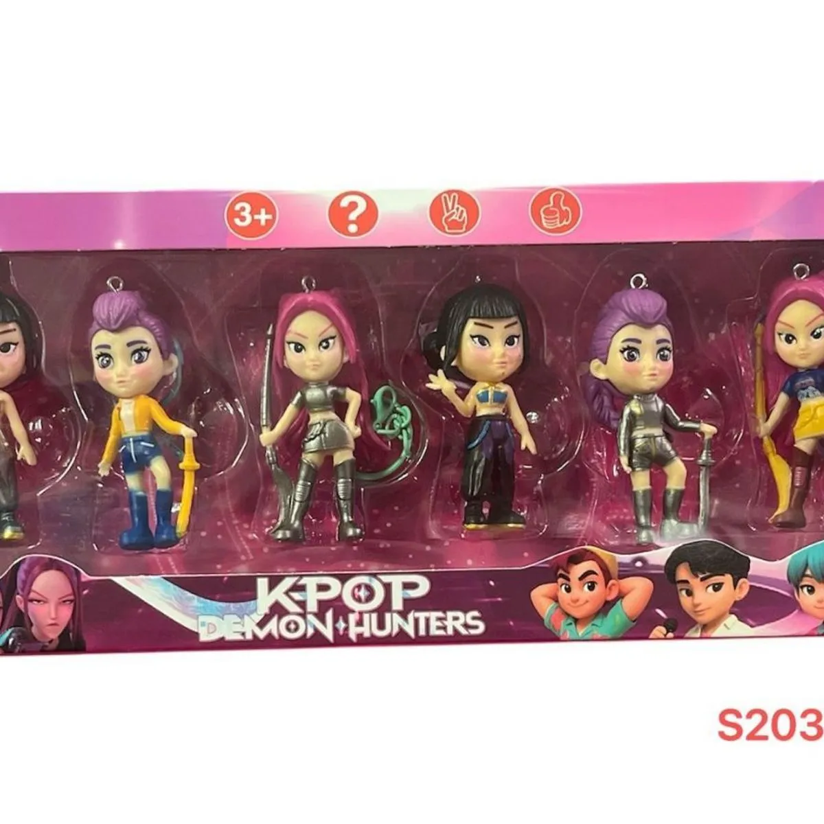 Zabawki Figurki Kpop Demon Hunters 6PCS