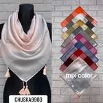 Szaliki damskie mix kolorów z frędzlami W10226-96