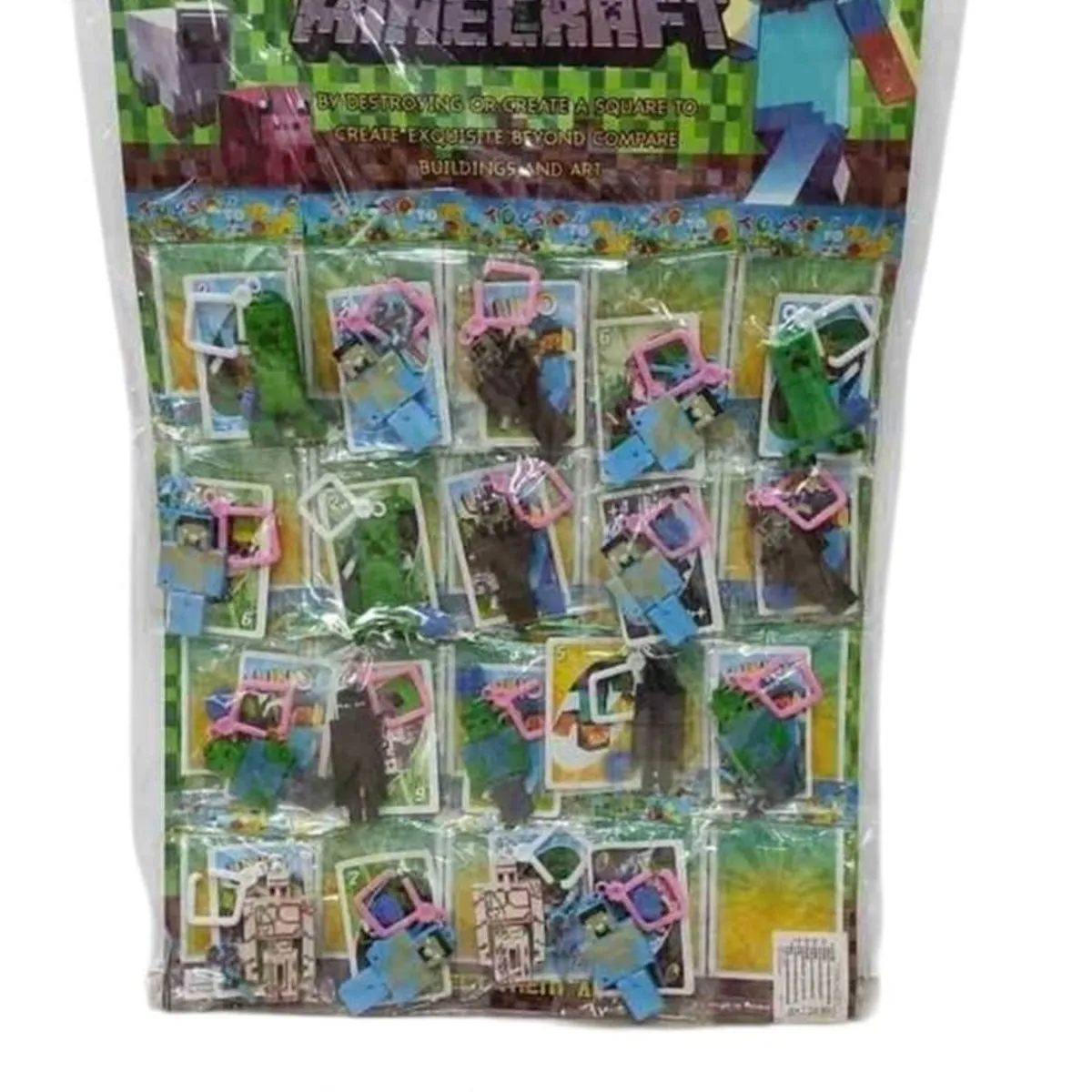 Zabawki Figurki Minecraft w opakowaniu 20 szt