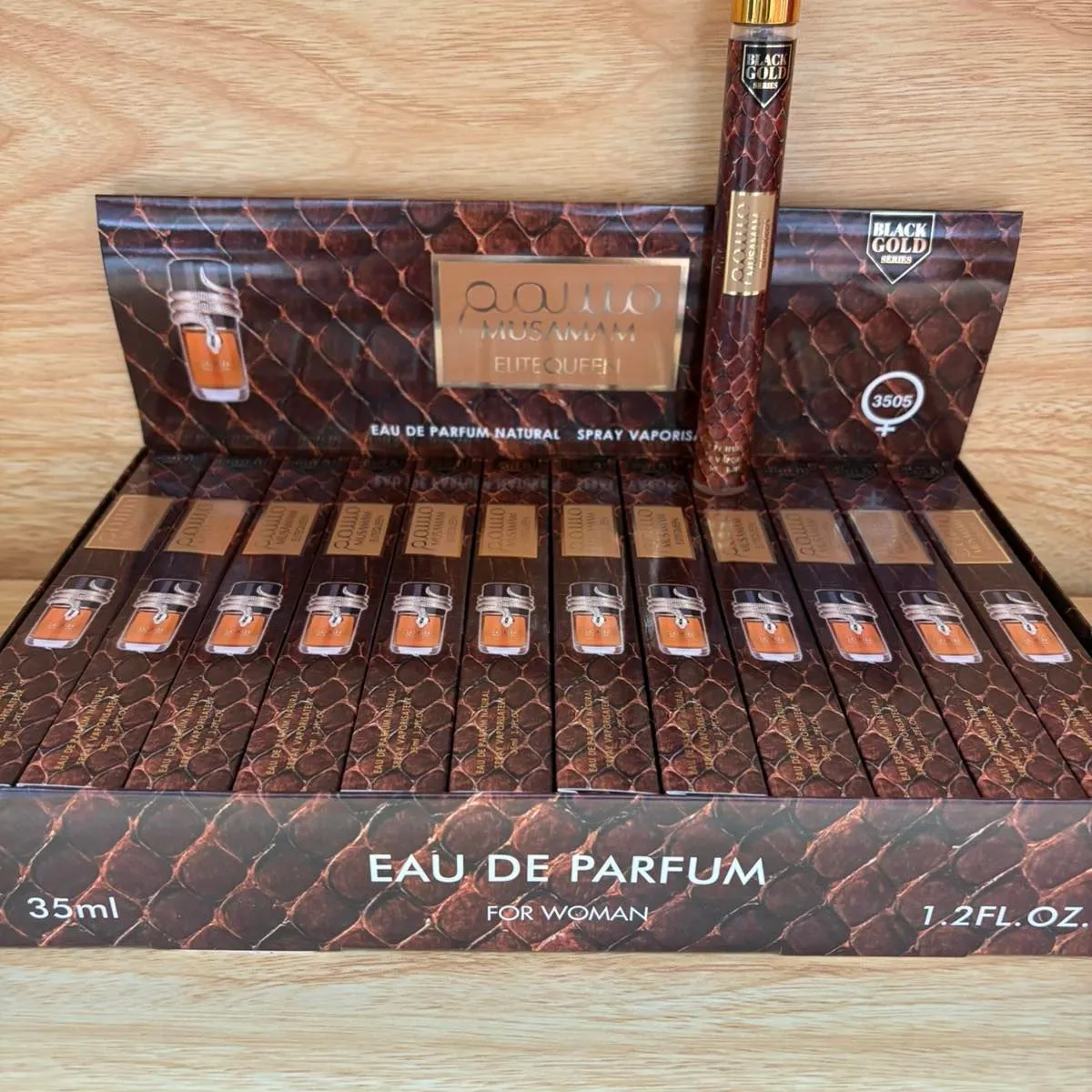 Perfumetki 35ml Eau de Parfum Gold dla kobiet