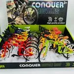 Zabawki rowerki Conquerer Bicycles Race, 12 szt