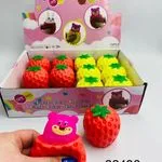 Zabawki Pinch Toys Cute Pet - owoce i zwierzątka 12 szt
