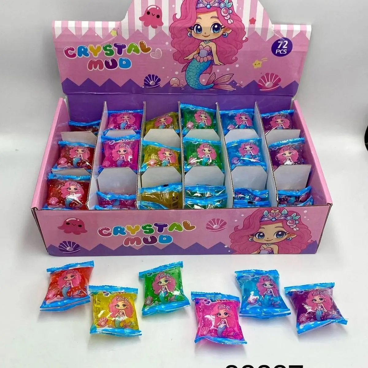 Crystal Mud Slime Syrenka 72 szt