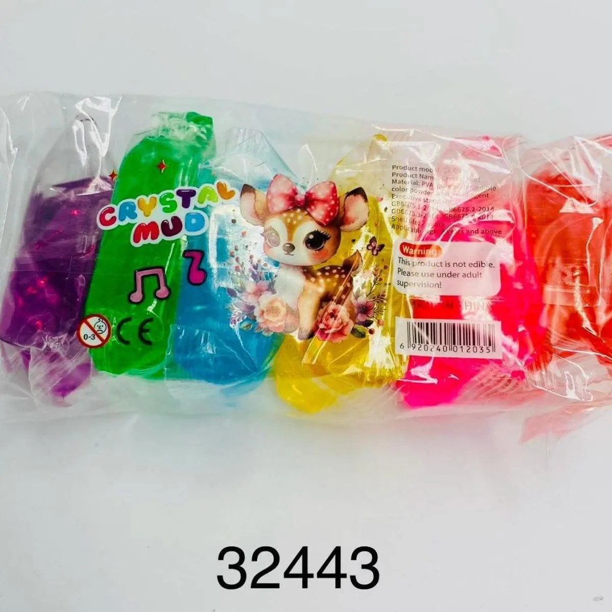 Zestaw Crystal Mud Slime 4 kolory