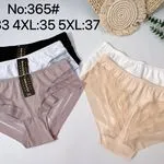 Majtki damskie bezszwowe No.365 3XL-5XL (33-37)
