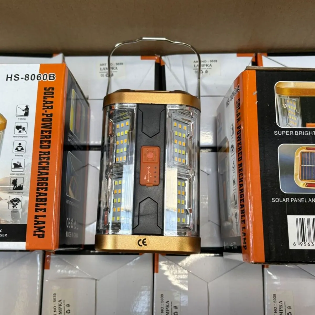 Lampa Solarna Kempingowa LED HS-806B