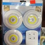 Lampki LED Bezprzewodowe z Pilotem 3szt W310126-76