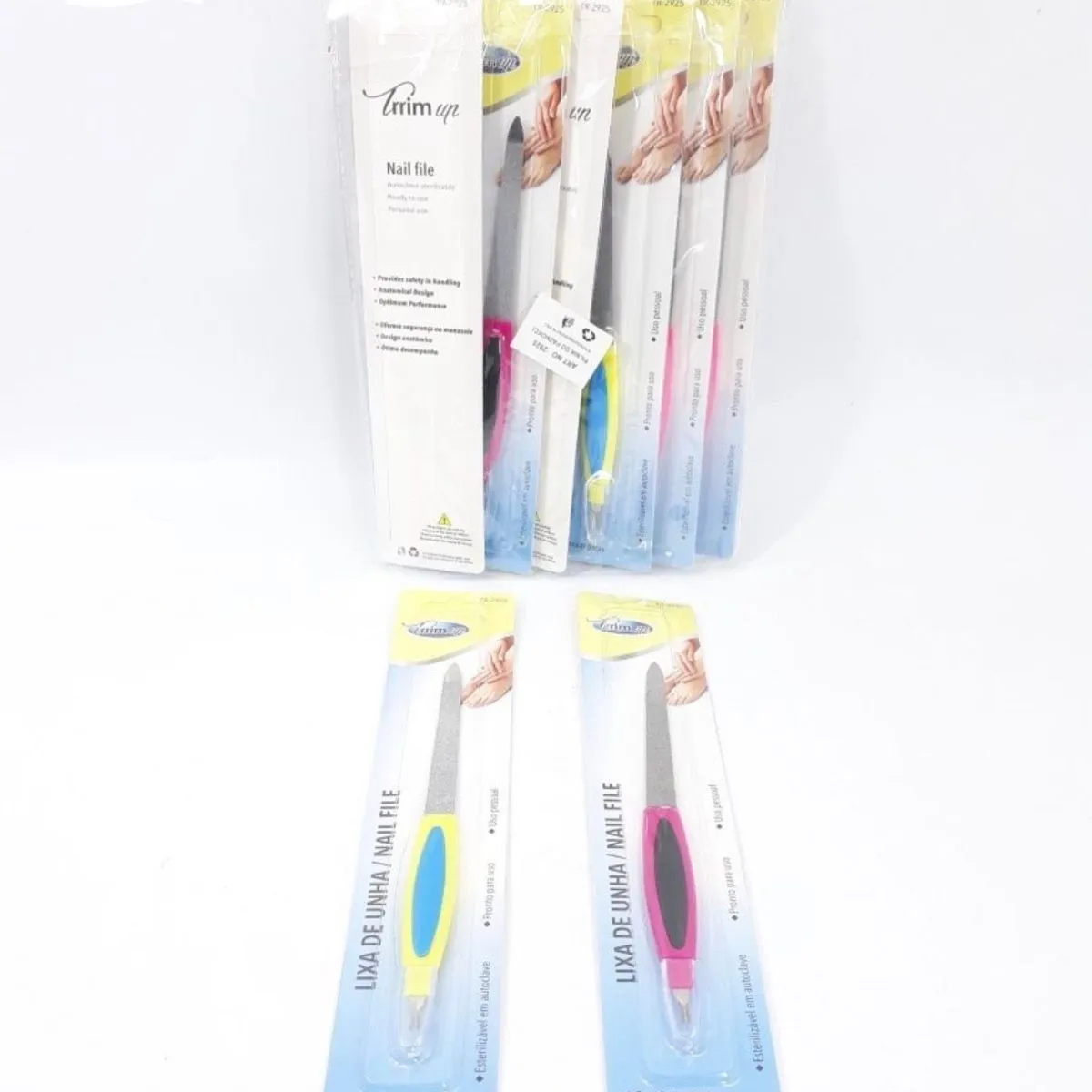 Pilniczki do paznokci dwustronne Foot File 12 szt
