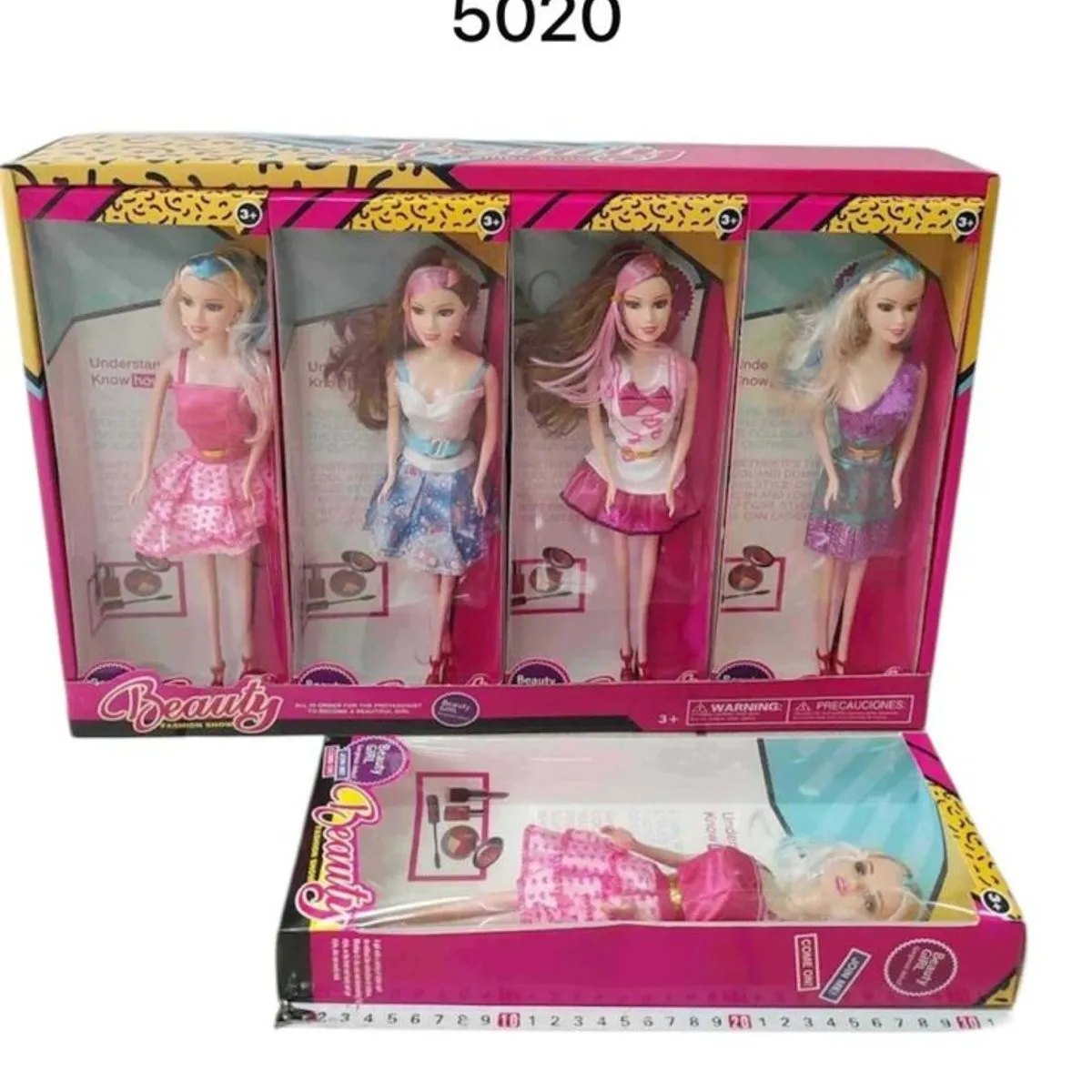 Zestaw 4 lalek fashion w pudełku nr 5020
